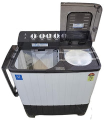 Voltas Beko Semi-Automatic Top Load Washing Machine, 12 Kg Capacity, 5 Star Burgundy