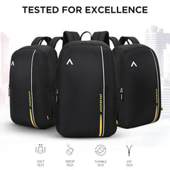 Aristocrat Nova 15L Laptop Backpack (15.6"), 2 Compartments, Dark Blue