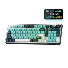 RK ROYAL KLUDGE S98 Wireless Mechanical Keyboard w/Smart Display & Knob