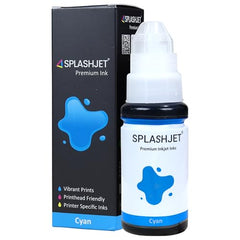 Splashjet GI71 Compatible Ink for CN Pixma G2020, G2021, G2060, G2730, G3020, G3021, G4770, G1020, G1730, G3730, G1730, G1737, G2770, G3770 Printers - (PGBK x 135gm) (C/M/Y x 70gm) Bottle Set - 502368