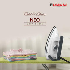 Goldmedal Glide 1100W Dry Iron | Non-stick Weilburger Premium