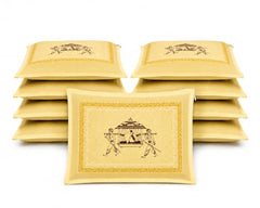 Choego New Season Wedding Print Saree Cover Pack of 12 | Zip closure, Doli Print Reusable storage bags, Ideal for bridal designer sarees, Wardrobe organizer, One side transparent