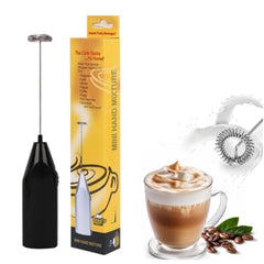 PEAKTASTE Electric Milk Frother Wand for Coffee, Latte & Matcha