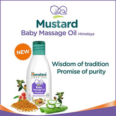 Himalaya Baby Massage Oil 200ml | All-round growth | Strong Bones & Muscles | Ashwagandha, Country Mallow & Aloe Vera | No.1 Dr. Recommended Brand| Vitamin E | 99% NOI | Mineral oil free