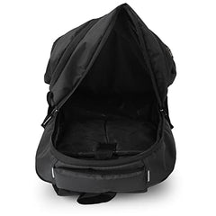 Half Moon Valex Unisex School Bag for Boys Girls | 15.6 inch Laptop Bags for Men Office use | College Bag for Girls Boys | Backpack Bagpacker for Man Women | Black School Bag with Small Pockets Inside