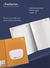 A4 Drawing Book, 34 Pages (29.5 x 21 cm), 100 GSM White Paper, Pack of 3 | Soft Blund, Sketch Book for Kids, Students and Artists | Thick Pages Suit Pencils, Crayons, Colour pens, Paints