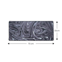 SPIN CART Large Gaming Mouse pad, Long XXL Extended Desk Table Mat Mousepad for Laptop PC Computer (Abstract Blue)