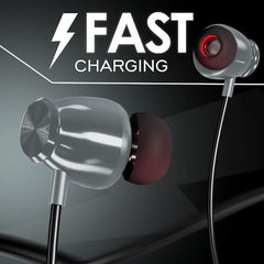 JGD Boom J4 Bluetooth Earphones with 13mm Drivers, Rich Music Experience, 20 Hours Playtime, Type C Fast Charging, Neckband Earphones with Magnetic earpiece,Voice Assistant and Mic (Blue)