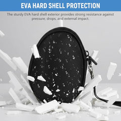 ZORBES Compatible with MX Vertical Mouse Case, EVA Hard Shell Travel Bag | Protective Storage, Scratchproof Surface, Waterproof Design, Soft Plush Liner, Portable Carrying Design for Daily Travel