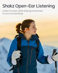SHOKZ OpenRun Pro 2 Bone Conduction Sports Headphones, Black