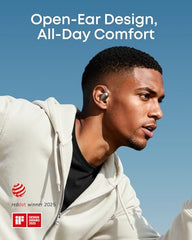 Soundcore AeroFit 2 by Anker Open Ear Earbuds, Open Ear Headphones, Earbuds