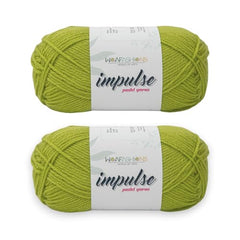 WOAFASHIONS - World of Arts Impulse Hand Knitting & Crochet Yarn, Premium Acrylic, 4 : Medium (Anchor Grey) (100gms / 3.5oz / 200mtr / 218yds)