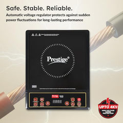 Prestige Induction Cooktop -Bliss 1200 W,Black