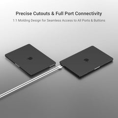 MOSISO Compatible with MacBook Pro 13 inch Case M2 2025, 2024, 2023, 2022-2016 A2338 M1 A2251 A2289 A2159 A1989 A1708 A1706, Plastic Hard Shell&Keyboard Cover&Screen Film&Storage Bag, Serenity Blue