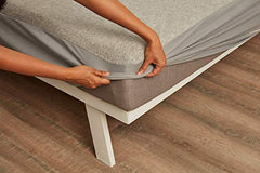 Wakefit 100% Waterproof Premium Terry Cotton Mattress Protector, King - 78x72 inch | Breathable and Hypoallergenic Ultra Soft Fitted Bed Protector, Grey | Fits Mattress Upto 10 inches