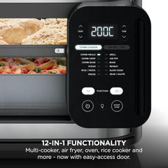 Ninja Combi 14-in-1 Multi-Cooker, Oven, & Air Fryer (12.5L) | HyperSteam & Air Fry Technology, Cooks 3-Part Family Meals in 15 Mins, Healthy Oil-Free Cooking, Digital Display