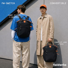 Fieldwrks Switch 26L Convertible Laptop Backpack 15.6 Inch