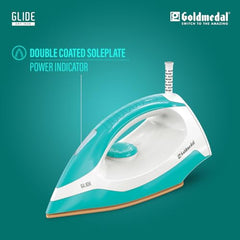 Goldmedal Glide 1100W Dry Iron | Non-stick Weilburger Premium