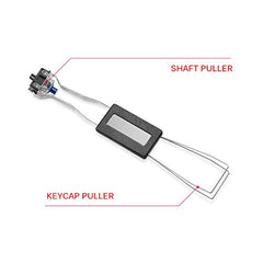 Eatech 2 In 1 Key Caps And Shaft Puller Remover Tool Fixing Durable Accessories Unloading For Gaming Keyboard Switches Remover Tool, Wired, Multicolor