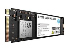 HP EX900 Plus 512GB NVMe SSD - GEN 3.0 X 4 PCIe 8Gb/s 3D NAND M.2 Cache Internal Solid State Drive Up to 2000 MB/s - 35M33AA#ACJ with 5 Year Warranty
