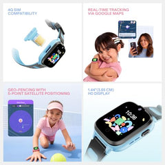 boAt Sailor Nav Kids Smartwatch with 2-Way Video & Voice Calling, Real Time Location Monitoring via Google Maps, Geofencing, 4G SIM Compatible, Parental Control, SOS, Smartwatch for girls (Fairy Pink)
