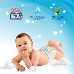 Wowper Easy Pants Baby Diaper | Medium Size Diapers | Diapers with Wetness Indicator | Upto 12 Hrs Absorption | 7-12 Kg | 34 Counts