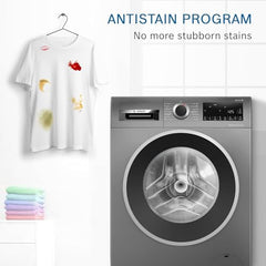 Bosch 10.5/6 KG Inverter Fully Automatic Front Load Washer Dryer (WNA2E4U1IN, 1400 RPM, 14 Wash Programs, LED touch display, Wash & Dry in 60 Mins, Cast Iron Grey)