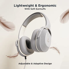 boAt Bassheads 900 Wired On Ear Headphones with Mic (Carbon Black)