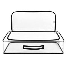 Storite Medium PVC Underbed Storage Bag with Handles Clear Window