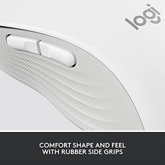 Logitech Signature M650 Wireless Mouse - for Small to Medium Sized Hands, 2-Year Battery, Silent Clicks, Customisable Side Buttons, Bluetooth -Graphite