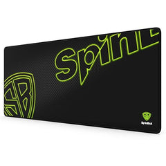 SpinBot Armor XXL Extended Gaming Mouse Pad – 900mmx400mmx5mm Large Desk Mat with Speed Surface, Stitched Edges, Non-Slip Rubber Base – 5mm Thick Pro Gamer Pad