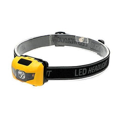 Syga Waterproof 3W LED Head lamp White Headlight Camping Fishing Hiking Hunting Riding Head Light Flashlight Indicator (Yellow)