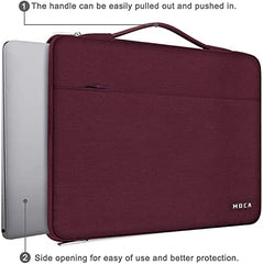 MOCA 13 inch, 13 inch Laptop Sleeve with Handle Compatible with MacBook Neo/Macbook Air 13 M5 M4 M3 M2 M1 2025-2018 / Pro 13 M2 M3 M4 M1 2025-2016 Polyester Multifunctional Computer Bag