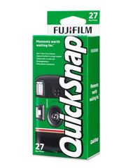 Fujifilm Quicksnap Flash One-Time-Use Disposable Camera (27 Exposures)