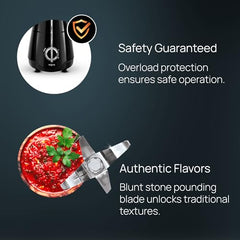 Wipro Elato FMG209 800 Watt Mixer Grinder with 4 Jars,Heavy Duty 100% Copper Ball Bearing Motor with 5 Year Warranty,Superfast Grinding,Clip Lids - Hands Free use, 4 Jars Mixer Grinder 800 Watt,Black