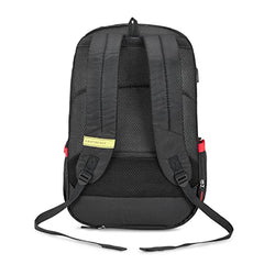 Aristocrat Hype 33L Laptop Backpack (Upto 17"), 2 Compartments, Grey | Spacious, Front & Side Pockets, Padded Straps, Premium Fabric & Zipper, Office/ College Bag, Unisex, 1-Year Global Warranty