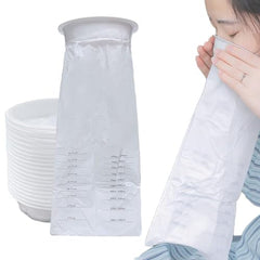 10 Pcs Vomit Bags for Travel, Car and Home | Leak-resistant bags provide convenient cleanup during travel or illness and are suitable for adults and children