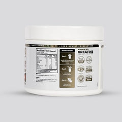 Prorganiq Advanced Creatine Monohydrate + HCL + Nitrate | 3-in-1 Formula | Micronized Powder for Men & Women (250 Grams, Unflavoured)