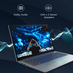 Lenovo IdeaPad 1 Intel Celeron N4500, 8GB RAM, 512GB SSD, HD 15.6"(39.6cm), Windows 11, Grey, 1.55Kg, 82LX00F7IN, 3 Month Game Pass Laptop
