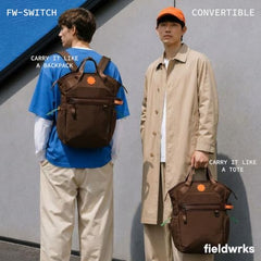 Fieldwrks Switch 26L Convertible Laptop Backpack 15.6 Inch