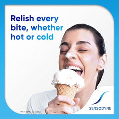 Sensodyne Toothpaste Rapid Relief | Fast Sensitivity Relief Tooth Paste Combo Pack - 160gm (80gm x 2) | Fresh Taste | Dentist Recommended