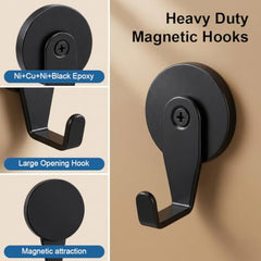 HASTHIP® 8 Pack Stainless Steel Adhesive Wall Hanger Self Adhesive Hooks | Waterproof Heavy Duty Sticky Wall Hooks for Hanging Bathroom Kitchen Robe Coat Towel Kitchen Utensils, Narrow Hook