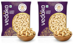 Amazon Brand - Vedaka Whole Cashews | 1 Kg | Grade W320 Kaju Nuts | Gluten-Free & Plant Based Protein | Firm Texture, Rich Taste | Healthy Snack
