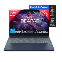 Lenovo IdeaPad Slim 3 Smartchoice 13th Gen Intel Core i7-13620H 15.3 inch (38.8cm) WUXGA IPS Laptop (16GB RAM/512GB SSD/Windows 11/Office 24/Metal A Cover/Backlit Keyboard/Luna Grey/1.6Kg), 83K101JGIN