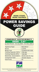 Lloyd 0.8 Ton 3 Star Inverter Split AC (5 in 1 Convertible, 100% Copper, Anti-Viral + PM 2.5 Filter, White with Silver Deco Strip, GLS09I3FOSEV)