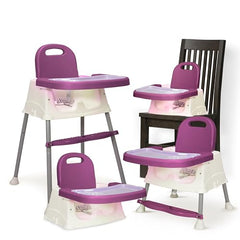 LuvLap 4 in 1 Convertible Baby High Chair with footrest, Convertible to High Chair, Low Chair, & Booster Seat, Essential for Baby Feeding (Green)