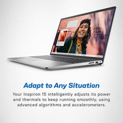 Dell 15 Intel Core i5 13th Gen - 1334U, 16GB DDR4 RAM, 512GB SSD, FHD 15.6"/39.62 cm, Windows 11, MSO'24, Grey, 1.66kg, 120Hz 250 nits Display, 15 Month McAfee, Thin & Light Laptop