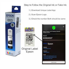 003 Ink Compatible for Epson L3110, L3150, L3250, L3252 L3115, L3116, L3101, L3210, L3215, L3216, L3151, L3152, L3156, L5190 Printers