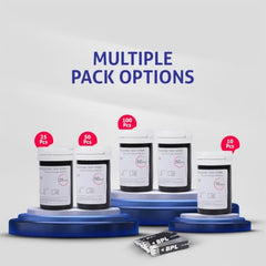 BPL Medical Technologies Glucose Meter Kit for Instant Accurate Blood Sugar Test at Home|Glucometer Machine, 10 Lancets, Lancing Devices & Vial of 110 (10+100) Diabetes Test Strips Combo