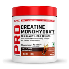 GNC Creatine Monohydrate PRO Performance Powder | 3g, Micronized | 100g | UK's Informed Choice Certified, Unflavoured